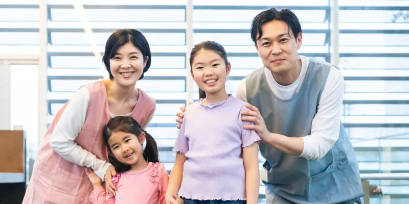 子どもの成長を支えます